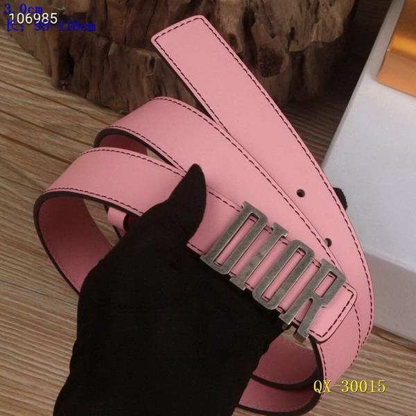 Super Perfect Quality Dior Belts(100% Genuine Leather,steel Buckle)-944