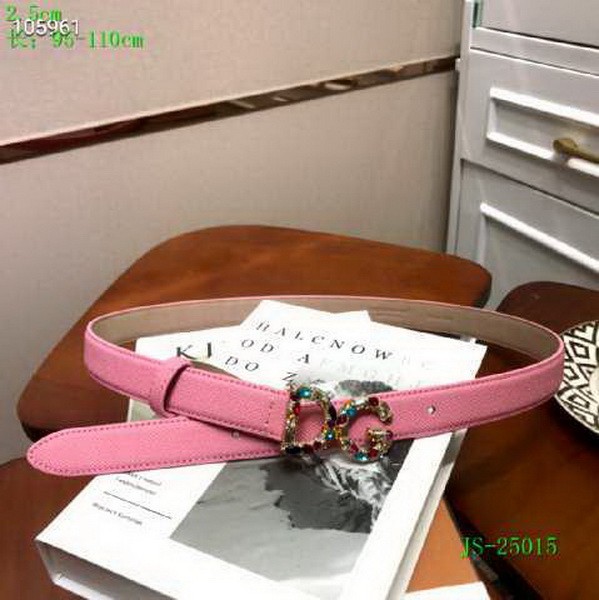 Super Perfect Quality DG Belts(100% Genuine Leather,steel Buckle)-014