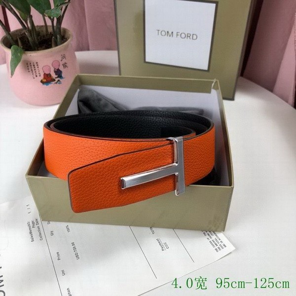 Super Perfect Quality Tom Ford Belts(100% Genuine Leather,Reversible Steel Buckle)-032