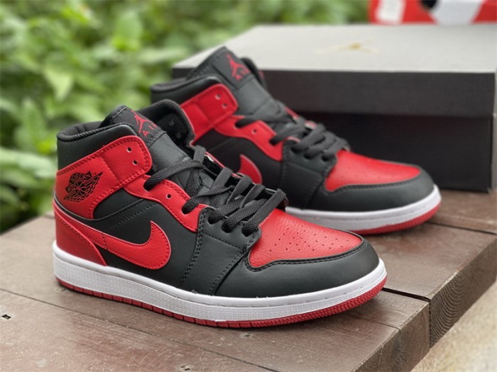 Authentic Air Jordan 1 Mid Bred