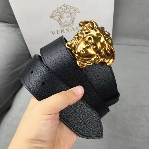 Super Perfect Quality Versace Belts(100% Genuine Leather,Steel Buckle)-1207