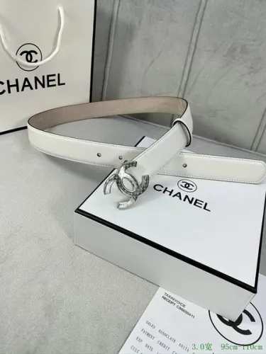 Super Perfect Quality CHNL Belts(100% Genuine Leather,steel Buckle)-241