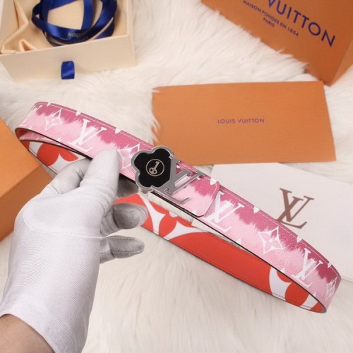Super Perfect Quality LV Belts(100% Genuine Leather Steel Buckle)-3331
