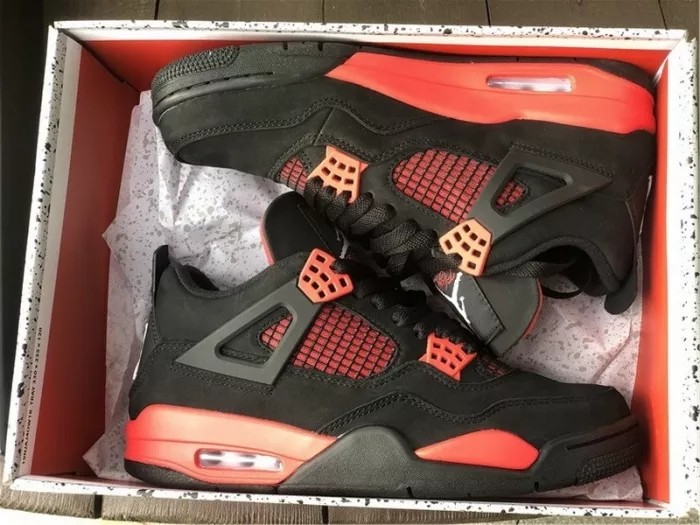 Authentic Air Jordan 4 “Red Thunder”