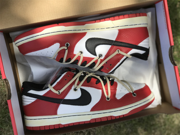 Authentic NBA x Nike Dunk Low EMB “Chicago”