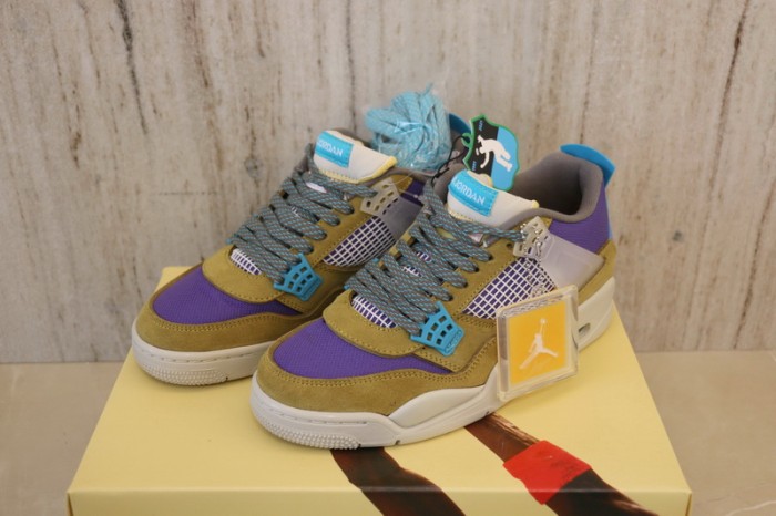 Authentic Union x Air Jordan 4 “Desert Moss”