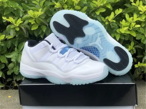Authentic Air Jordan 11 Low Legend Blue GS