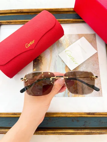 Cartier Sunglasses AAAA-267