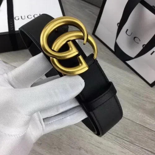 Super Perfect Quality G Belts(100% Genuine Leather,steel Buckle)-4379