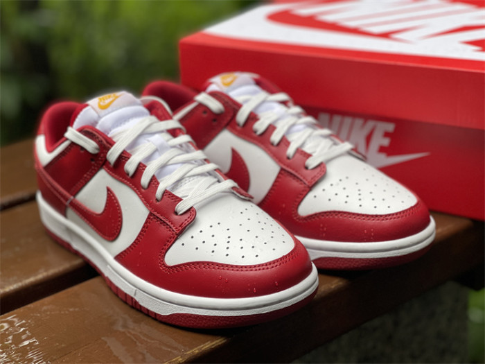Authentic Nike Dunk Low “Gym Red”
