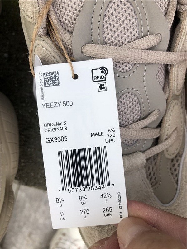 Authentic Yeezy 500 “Taupe Light”
