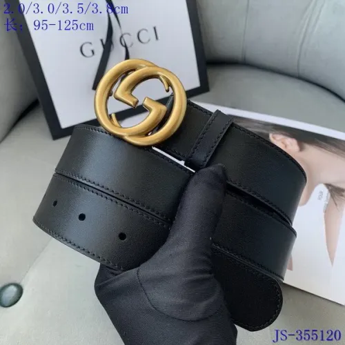 Super Perfect Quality G Belts(100% Genuine Leather,steel Buckle)-3134