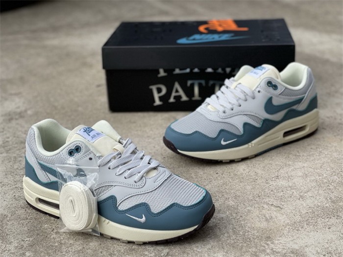 Authentic Patta x Nike Air Max 1 “Aqua Noise”