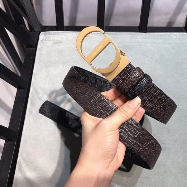 Super Perfect Quality Dior Belts(100% Genuine Leather,steel Buckle)-1018