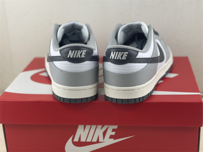 Authentic Nike Dunk Low “Light Smoke Grey”