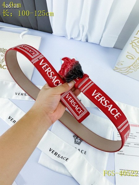 Super Perfect Quality Versace Belts(100% Genuine Leather,Steel Buckle)-1057