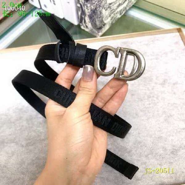 Super Perfect Quality Dior Belts(100% Genuine Leather,steel Buckle)-402