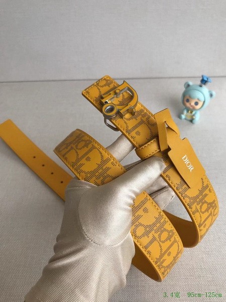Super Perfect Quality Dior Belts(100% Genuine Leather,steel Buckle)-1040
