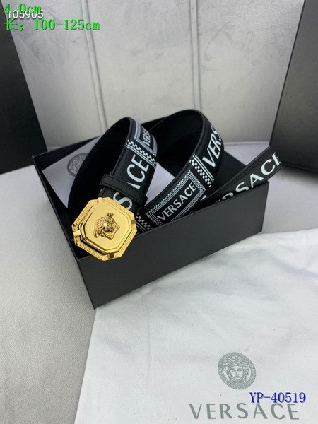 Super Perfect Quality Versace Belts(100% Genuine Leather,Steel Buckle)-1063