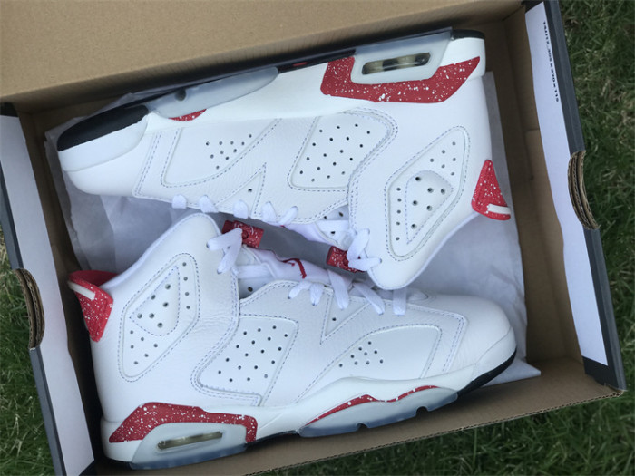 Authentic Air Jordan 6 “Red Oreo” GS