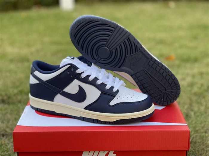 Authentic Nike Dunk low “Midnight Navy”