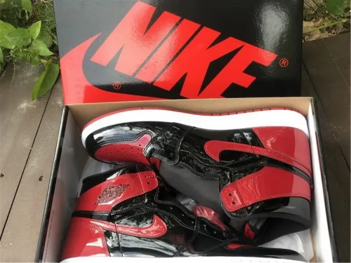 Authentic Air Jordan 1 High OG “Bred Patent”