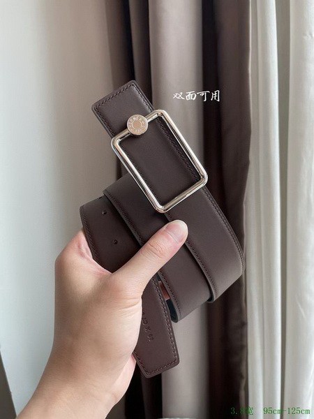 Super Perfect Quality Hermes Belts(100% Genuine Leather,Reversible Steel Buckle)-856