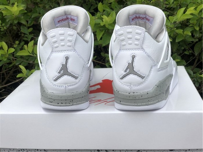 Authentic Air Jordan 4 “White Oreo”