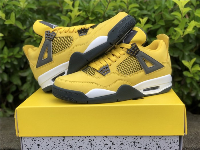 Authentic Air Jordan 4 “Lightning”