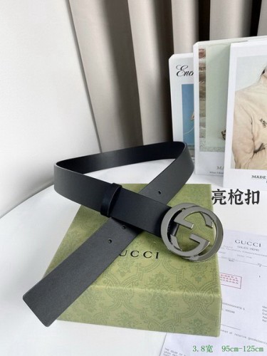 Super Perfect Quality G Belts(100% Genuine Leather,steel Buckle)-2897