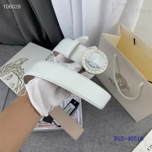 Super Perfect Quality Versace Belts(100% Genuine Leather,Steel Buckle)-1134