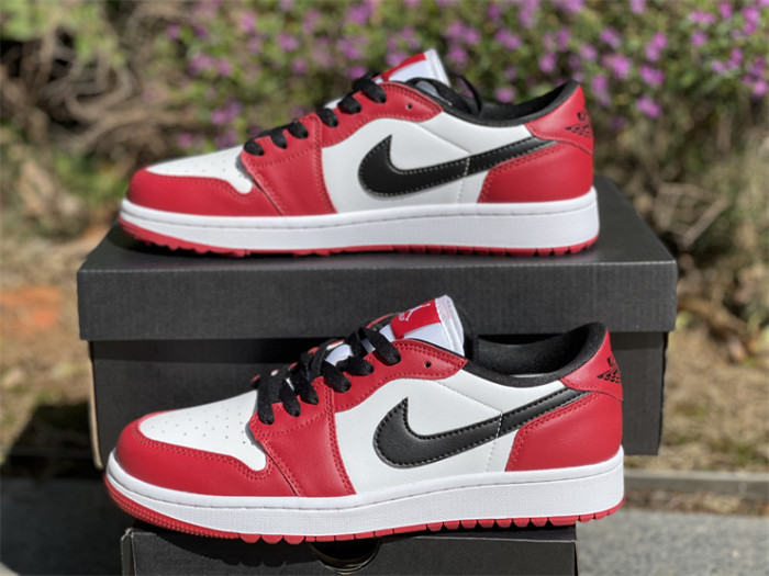 Authentic Air Jordan 1 Low Golf “Chicago”