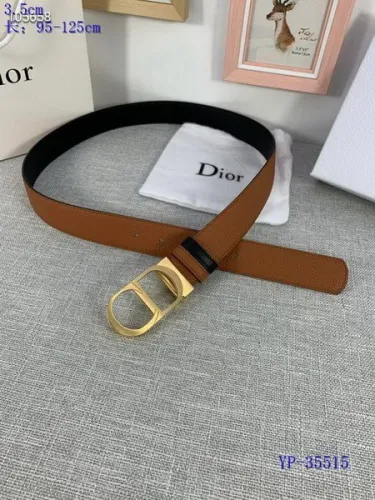 Super Perfect Quality Dior Belts(100% Genuine Leather,steel Buckle)-767