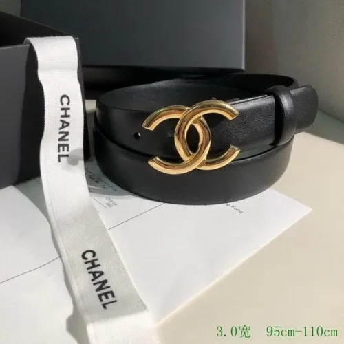 Super Perfect Quality CHNL Belts(100% Genuine Leather,steel Buckle)-236