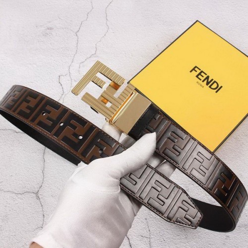 Super Perfect Quality FD Belts(100% Genuine Leather,steel Buckle)-288