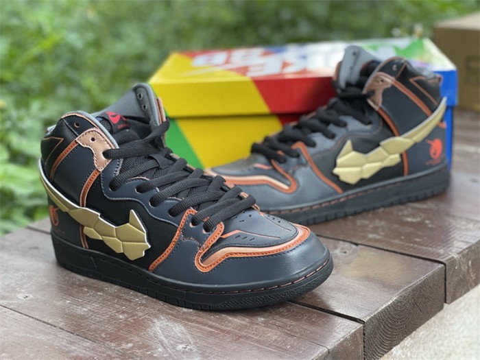 Authentic Nike SB Dunk High Pro QS “ Banshee ”