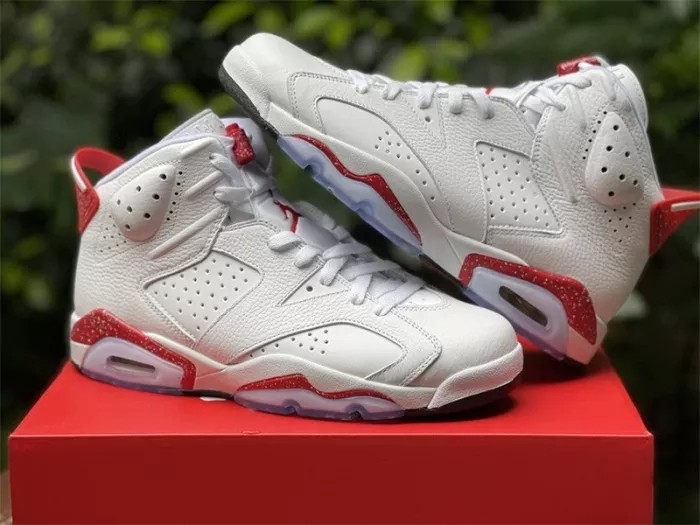 Authentic Air Jordan 6 “Red Oreo”