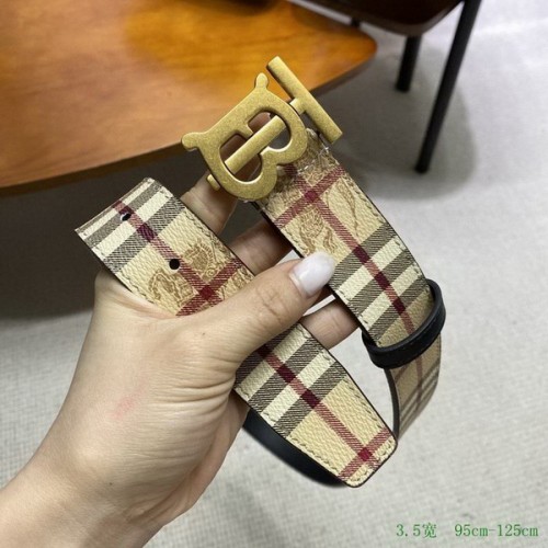 Super Perfect Quality Burberry Belts(100% Genuine Leather,steel buckle)-185