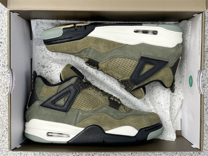 Authentic Air Jordan 4 Craft “Olive”