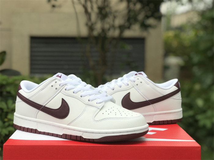 Authentic Nike Dunk Low “Night Maroon”