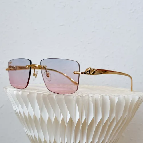 Cartier Sunglasses AAAA-3597