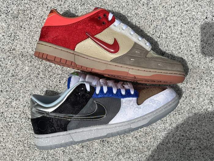 Authentic CLOT x Nike “WHAT THE? CLOT”Dunk