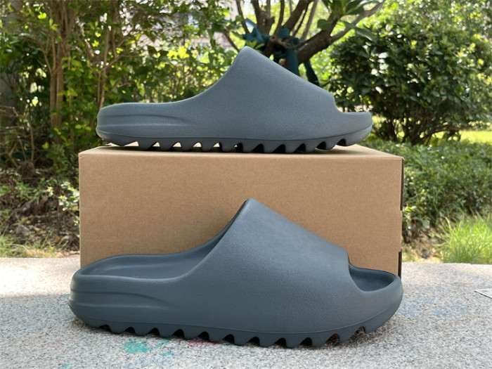 Authentic Yeezy Slide Slate Marine”