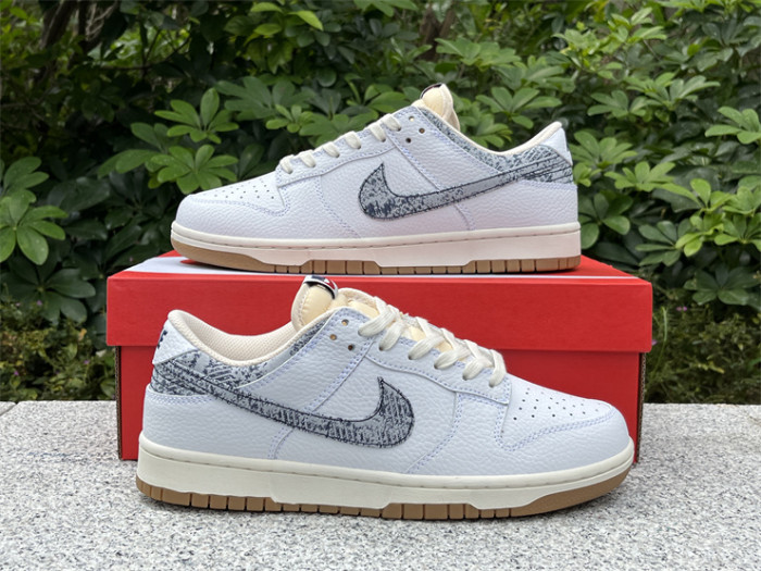 Authentic Nike Dunk Low “Washed Denim”