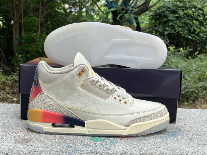 Authentic J Balvin x Air Jordan 3