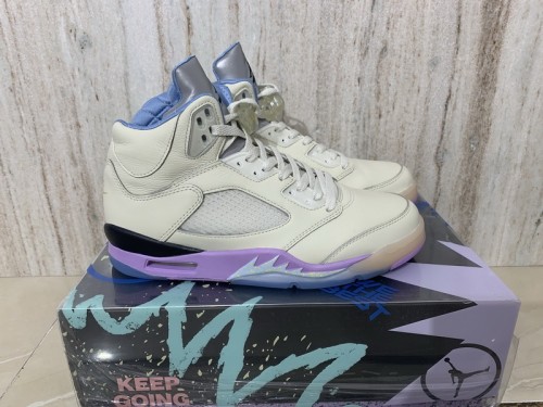 Authentic DJ Khaled x Air Jordan 5 We The Best “Sail”