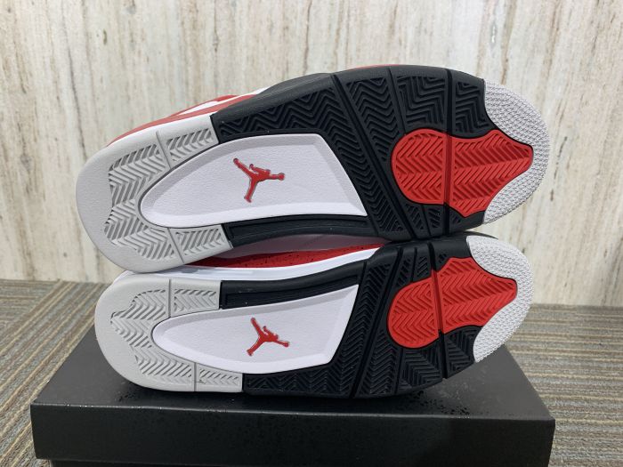 Authentic Air Jordan 4 “Red Cement”