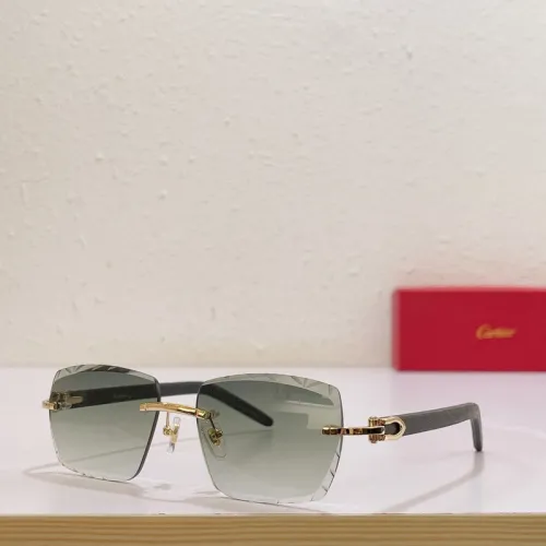 Cartier Sunglasses AAAA-1493