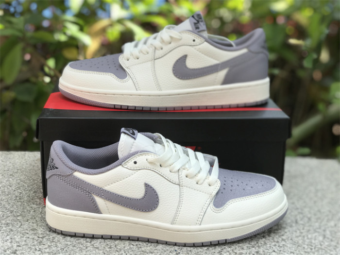 Authentic Air Jordan 1 Low “Atmosphere Grey”
