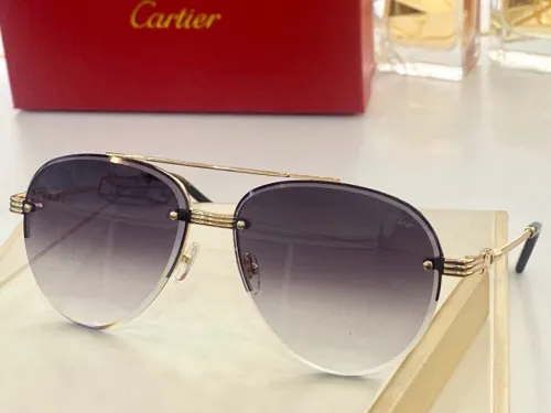 Cartier Sunglasses AAAA-2050